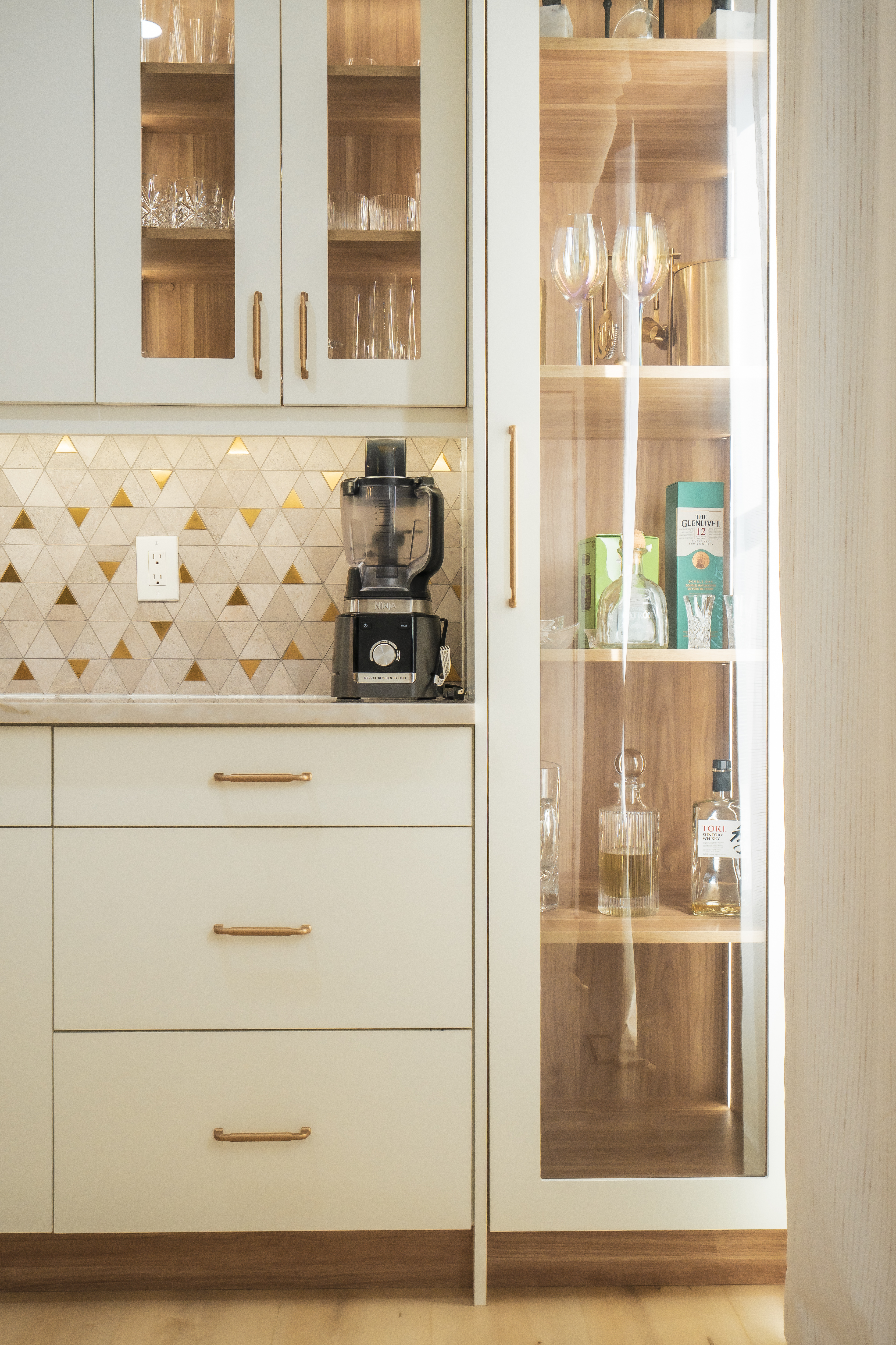 Premium cabinet installation